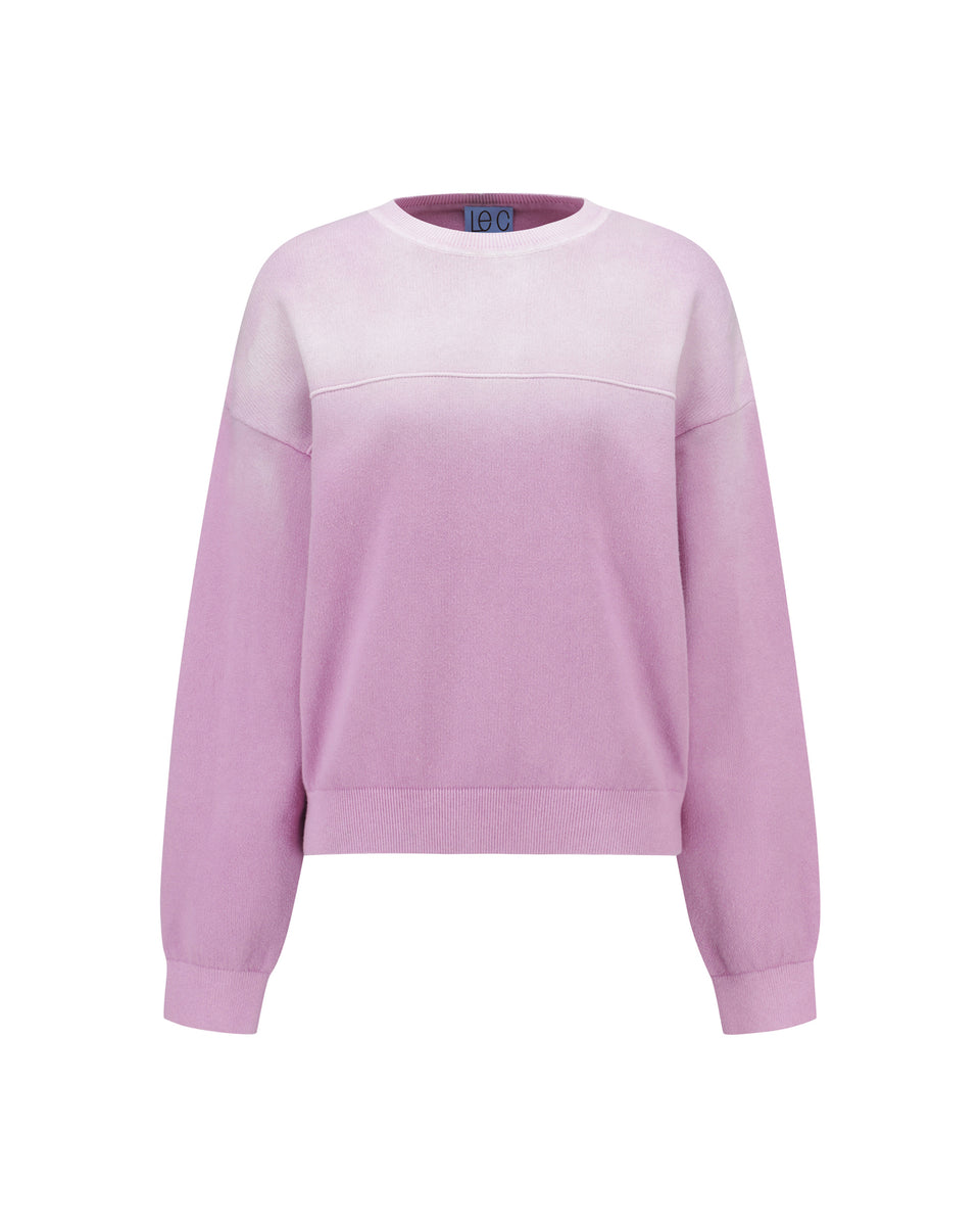 【LOOKPLE】 Logan Cashmere Like Vanguard Hooded Knit /7色 Gradient Crew - Cotton Cashmere – LE CASHMERE US